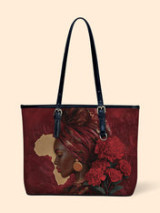 African Blaze Leather Bucket Bag QR0XD726