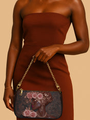 African Allure Classic Zip Pochette QR0XD541