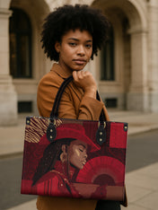 Dust Crowned Beauty Premium Leather Handbag QR0TD488