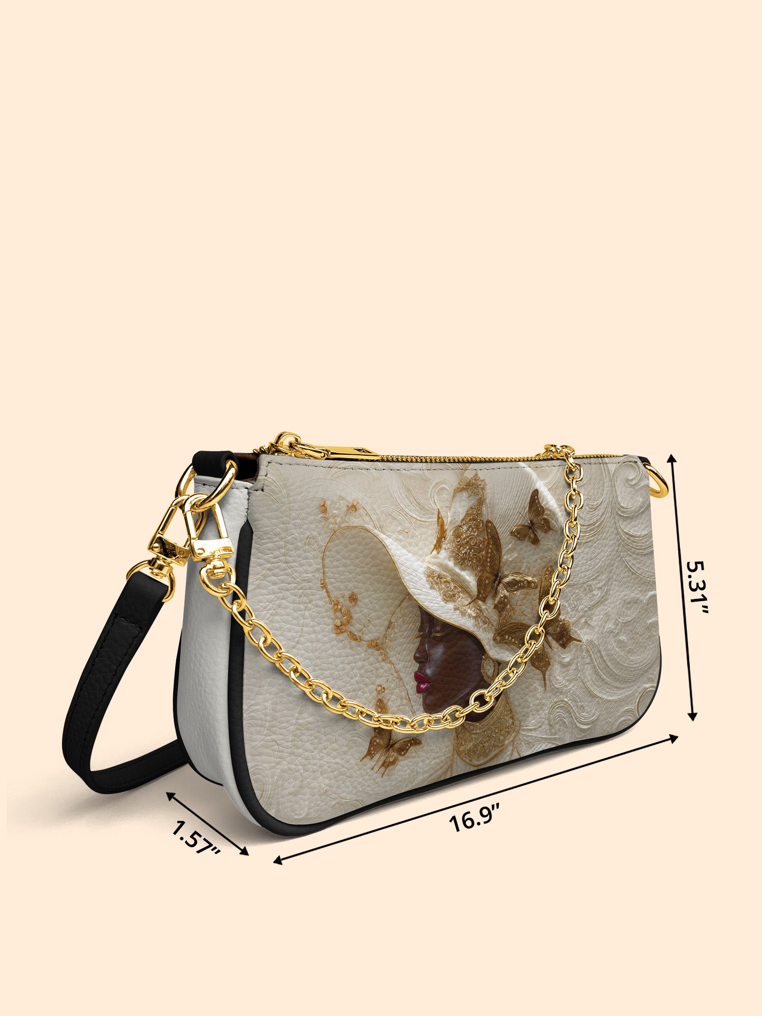 Glorious Grace Classic Zip Pochette QR0XD657