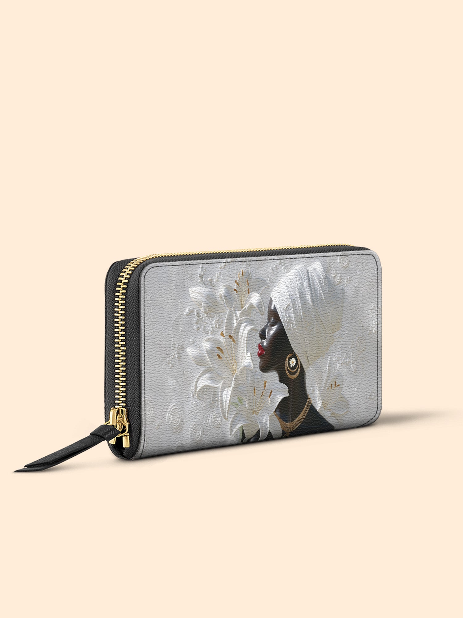 African Aureole Slimline Zippy Wallet QR0XD552