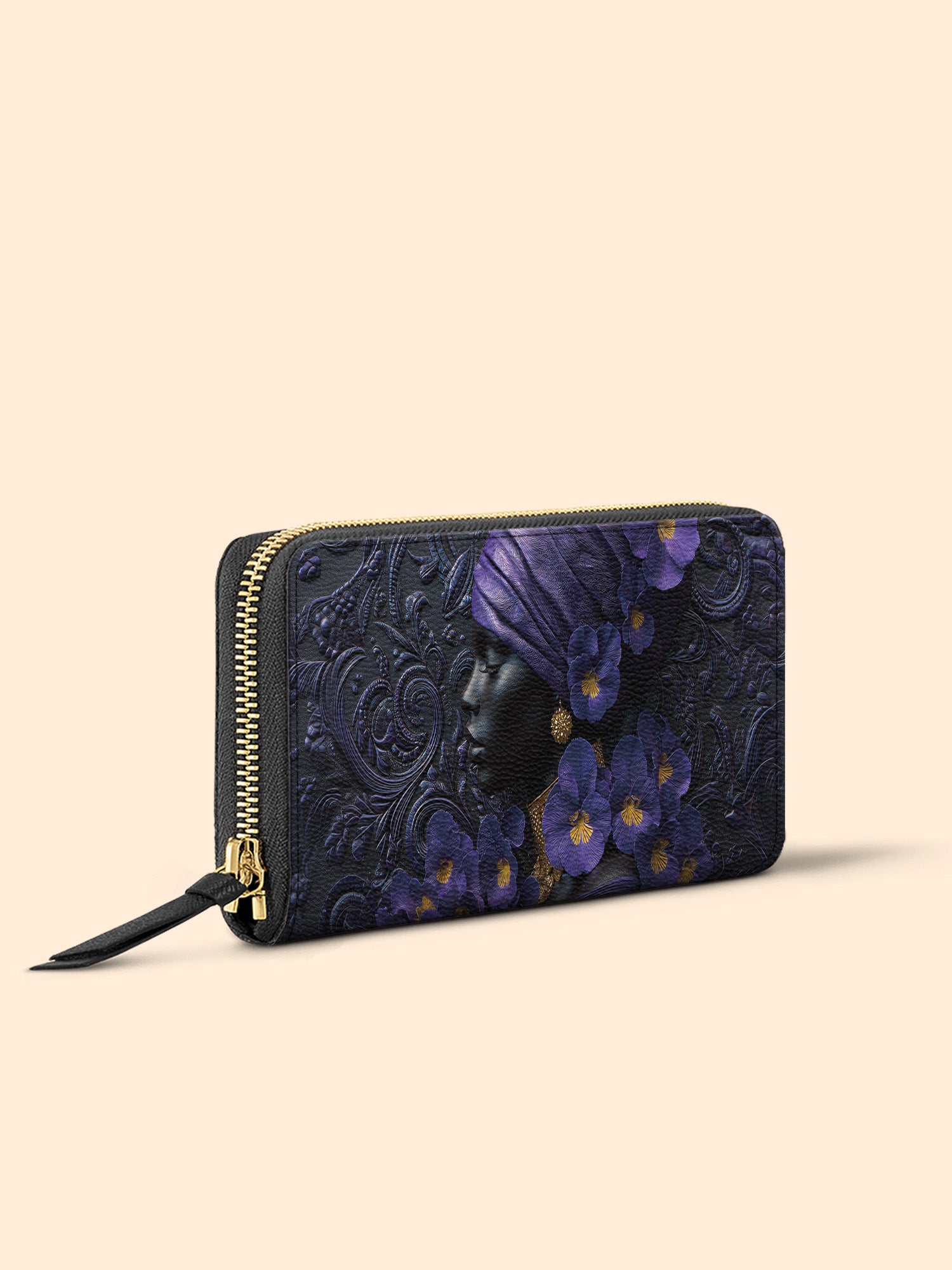 African Amulet Slimline Zippy Wallet QR0XD550