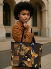 Scarlet Continent Leather Bucket Bag QR0XD785