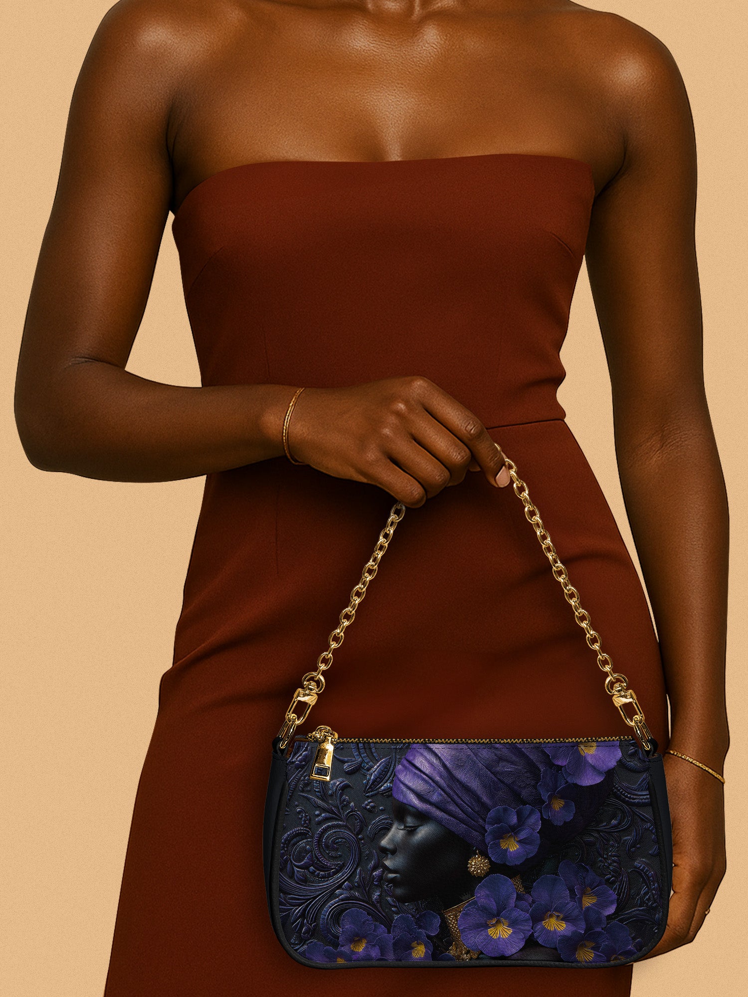 African Amulet Classic Zip Pochette QR0XD540
