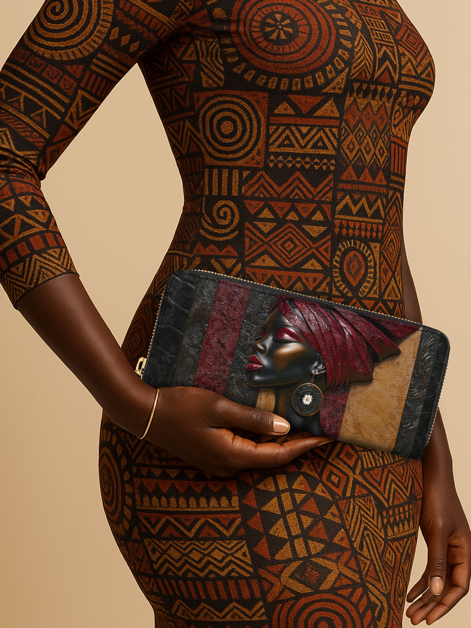 Crimson Sovereign Slimline Zippy Wallet QR0XD942