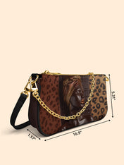 Leopard Queen Classic Zip Pochette QR0TD428
