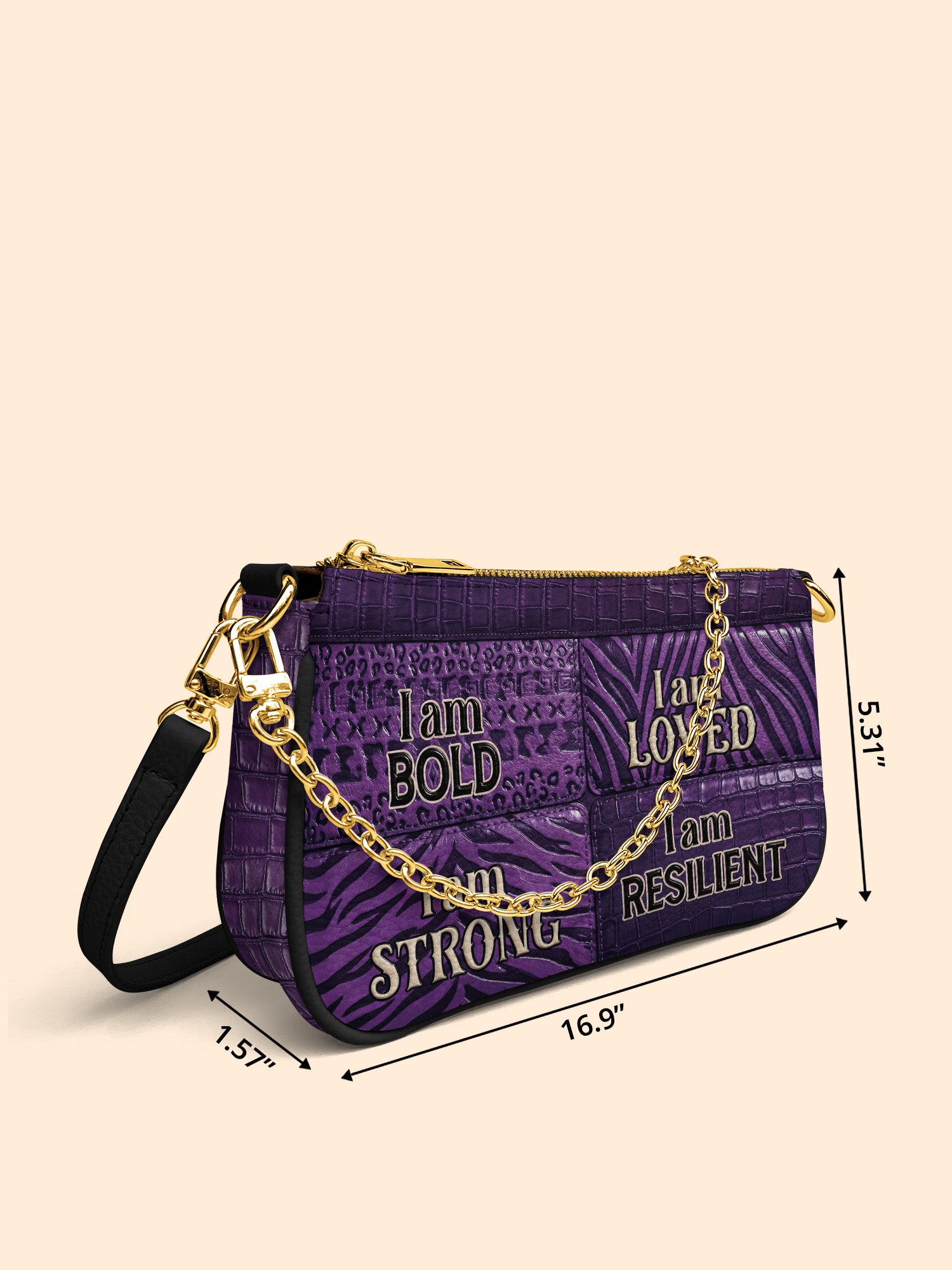 Resilient Spirit Classic Zip Pochette QR0XD1049