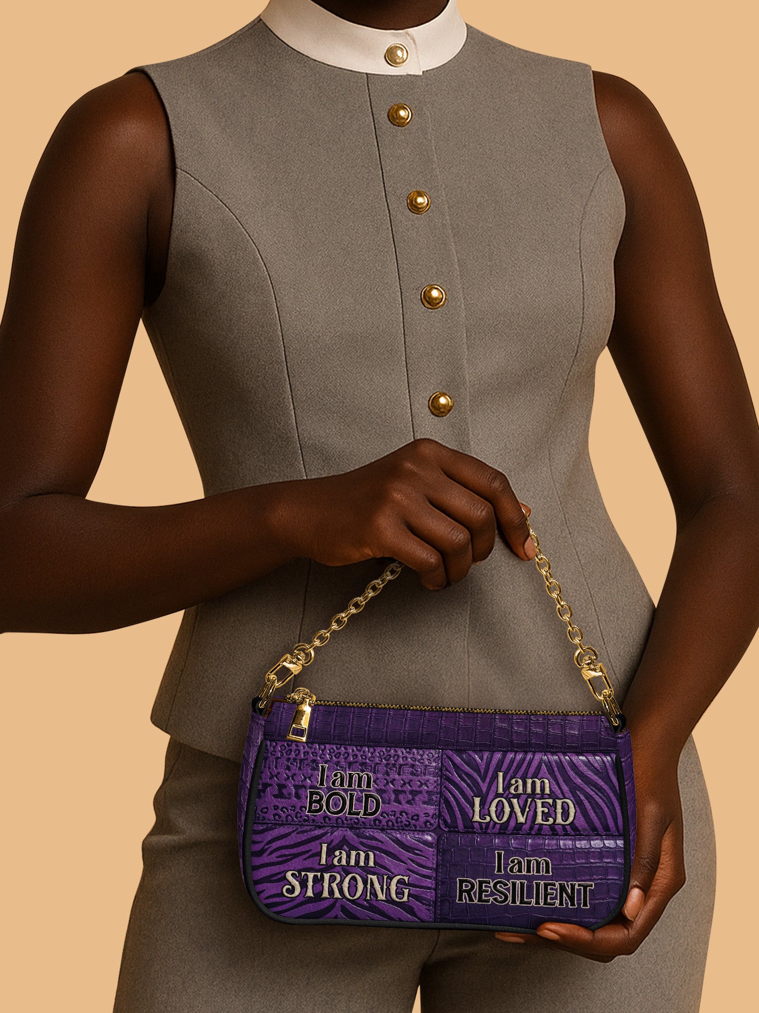Resilient Spirit Classic Zip Pochette QR0XD1049