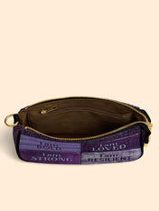Purple Affirmations Classic Zip Pochette QR0XD1048