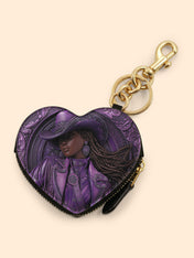Bronze Horizon Heart Coin Pouch Bag Charm QR0TD458