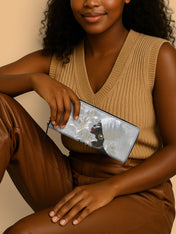 African Aureole Slimline Zippy Wallet QR0XD552