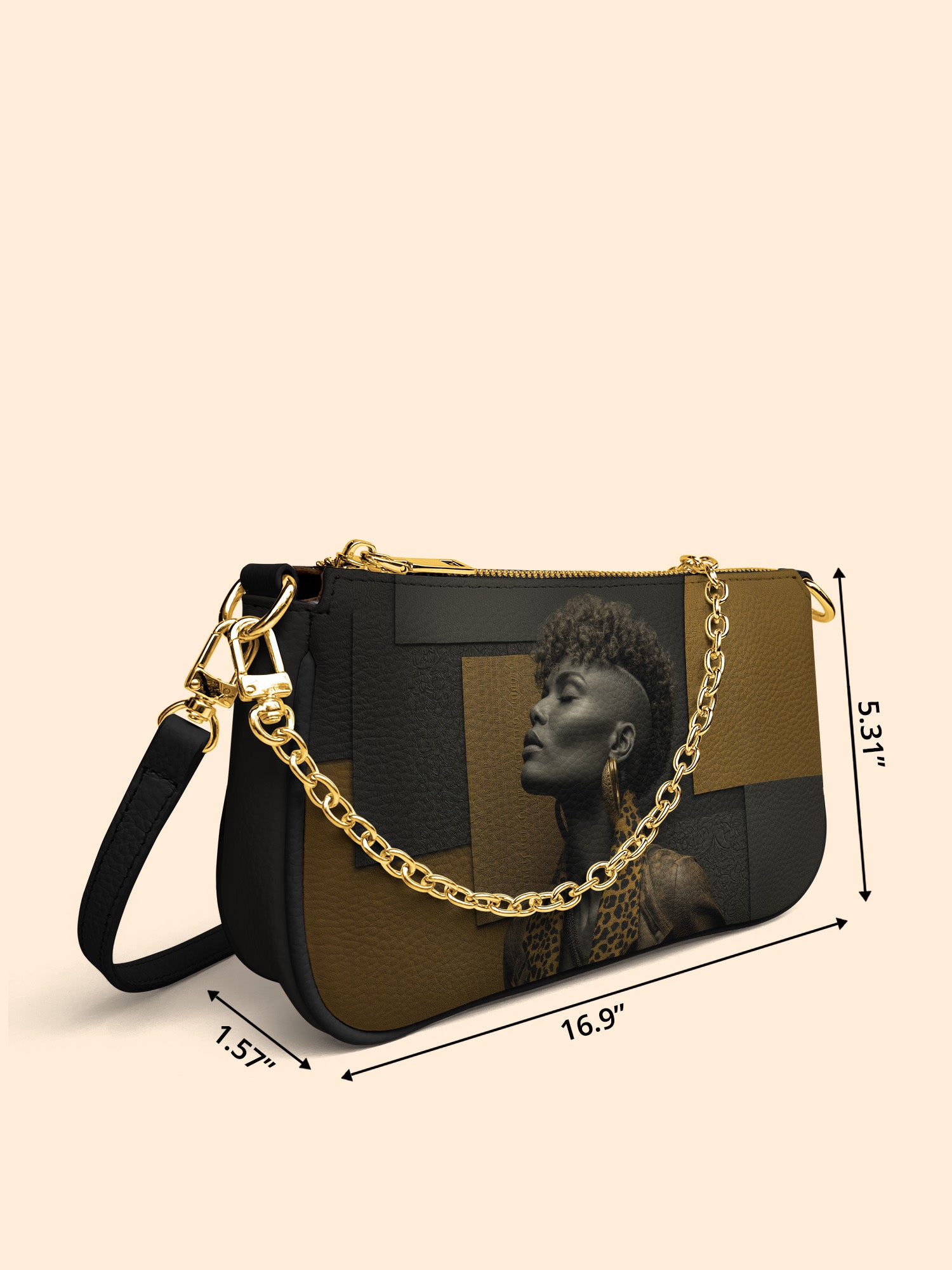 Untamed Grace Classic Zip Pochette QR0TD434