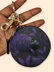 Majesty Known Circular Coin Pouch Bag Charm QR0XD257