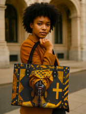 Chosen Queen Premium Leather Handbag QR0TD555