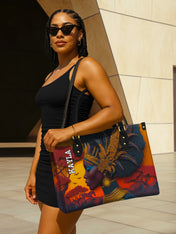African Aspirations Premium Leather Handbag