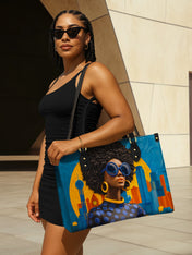 Dallas Radiance Premium Leather Handbag QR0TD585