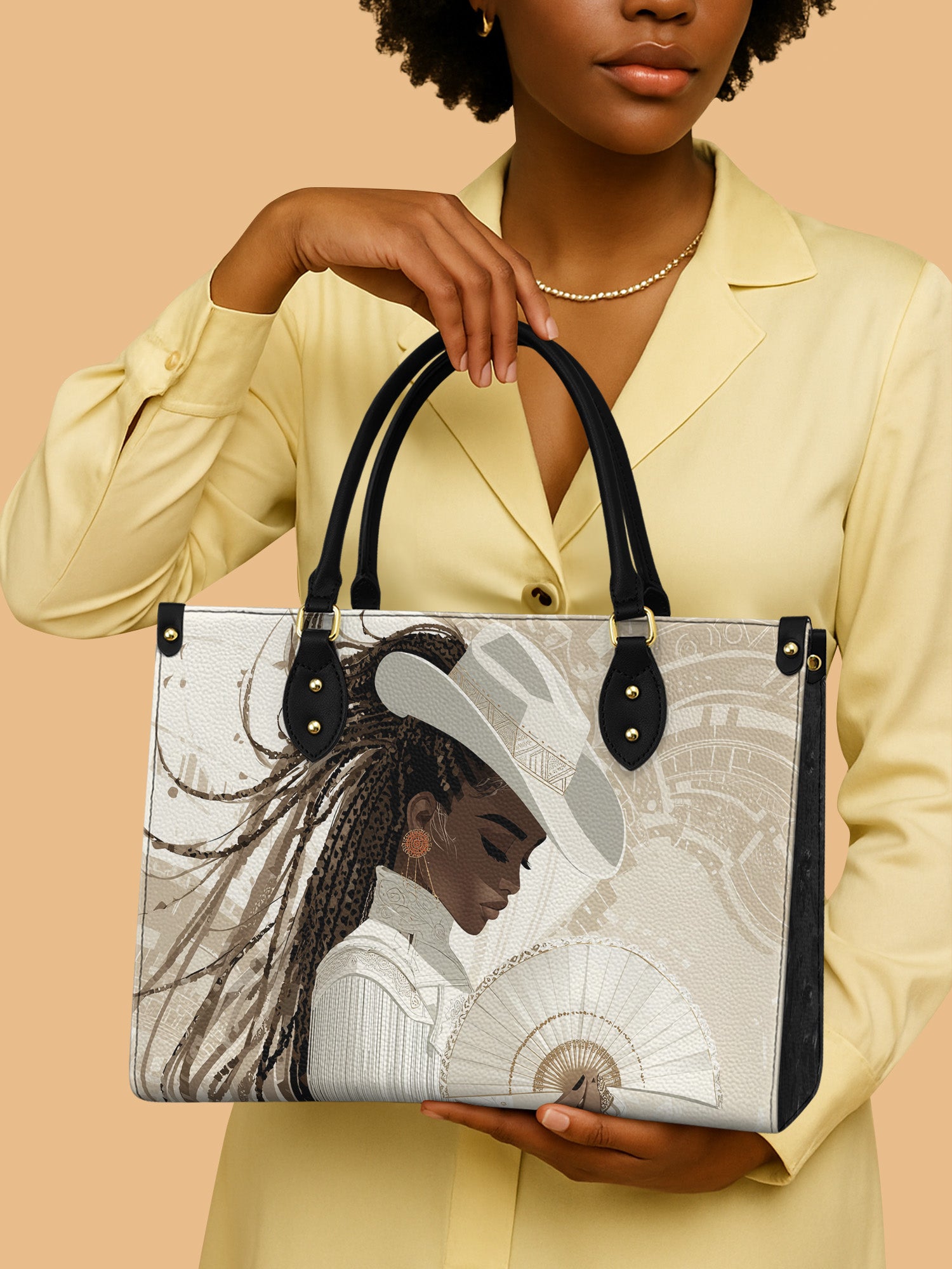 Buffalo Moon Premium Leather Handbag QR0TD485