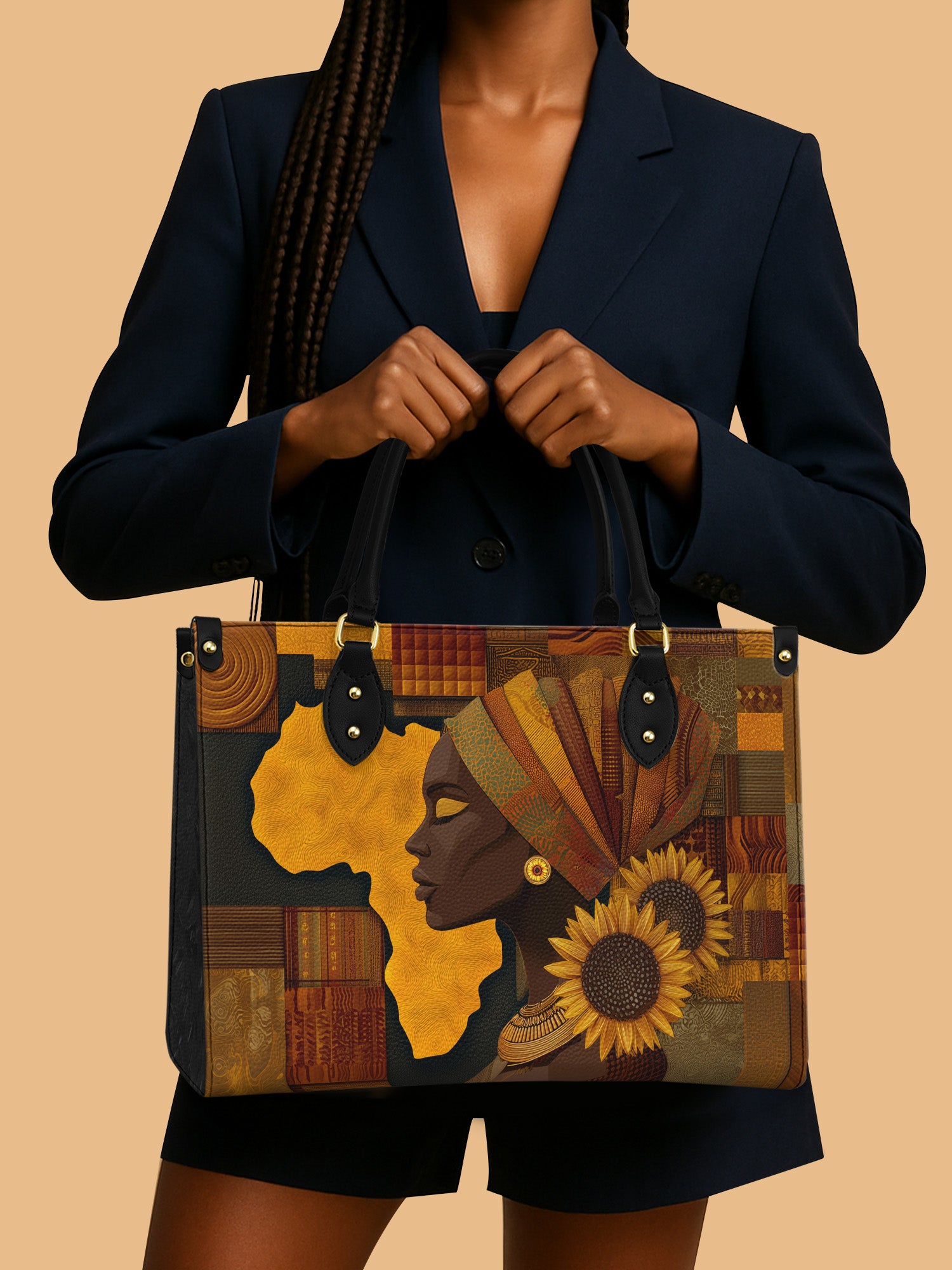 Golden Continent Premium Leather Handbag QR0XD767