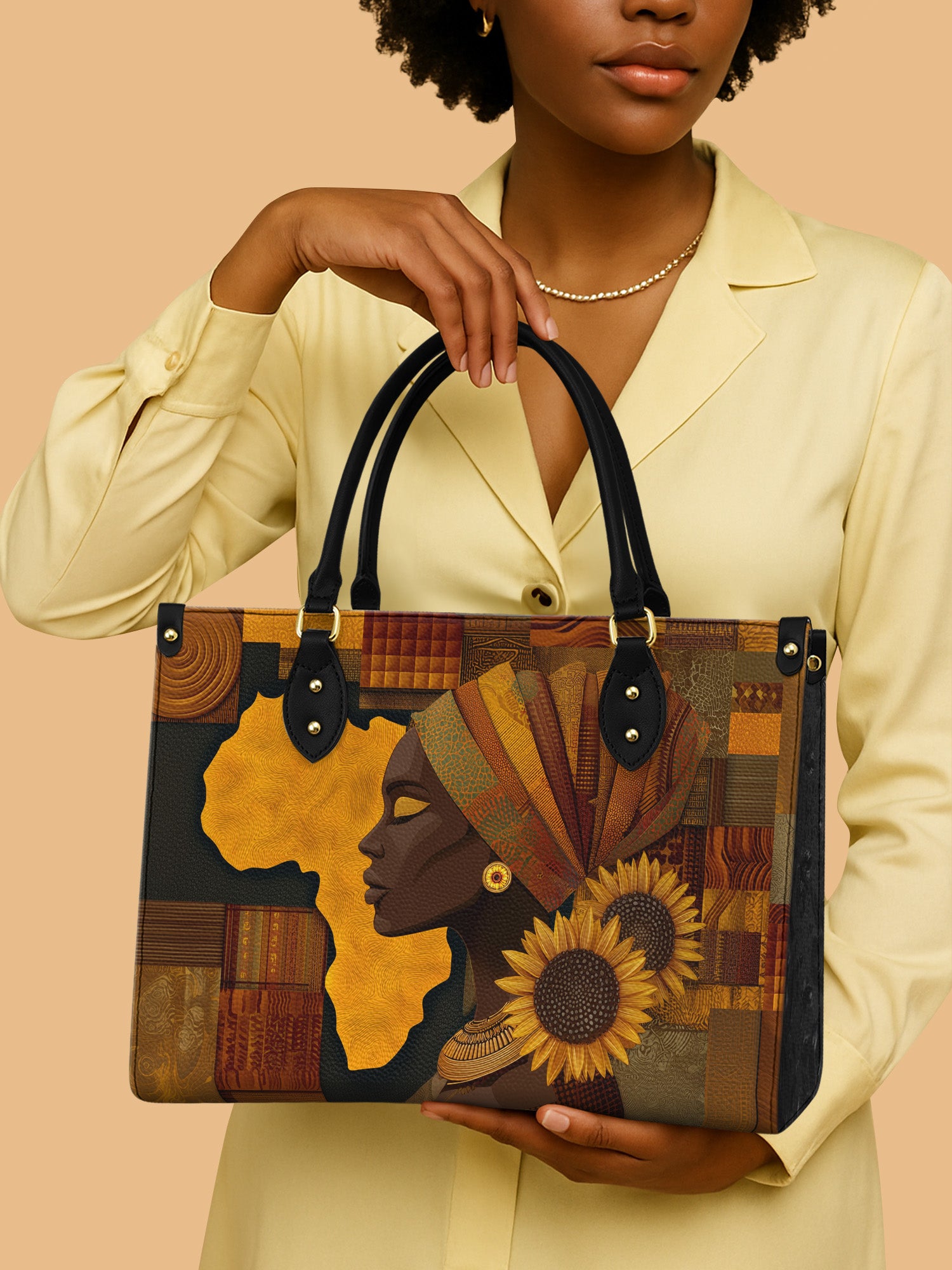 Golden Continent Premium Leather Handbag QR0XD767