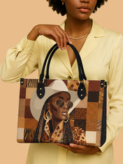 Saddle & Soul Premium Leather Handbag QR0TD491