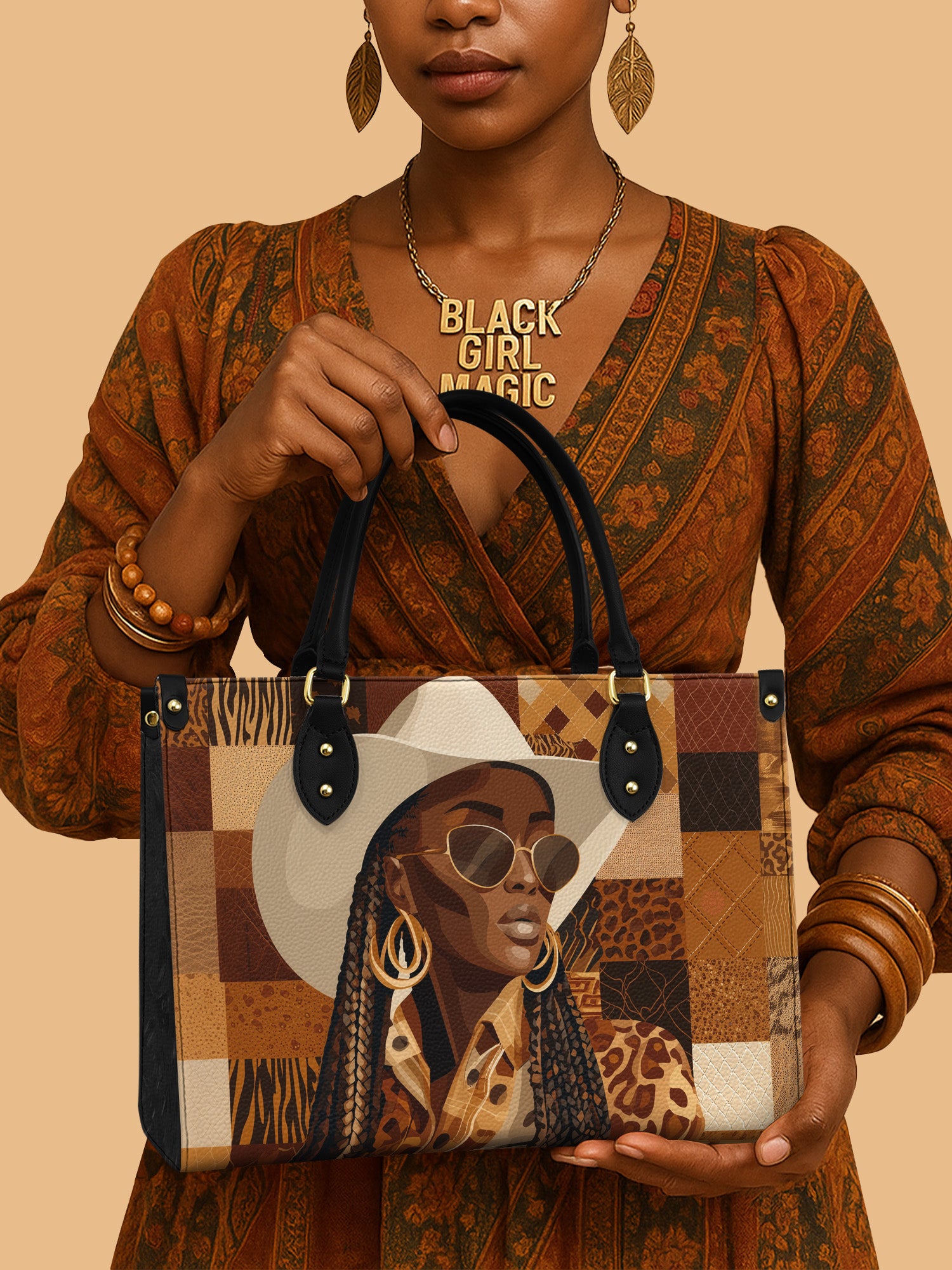 Saddle & Soul Premium Leather Handbag QR0TD491