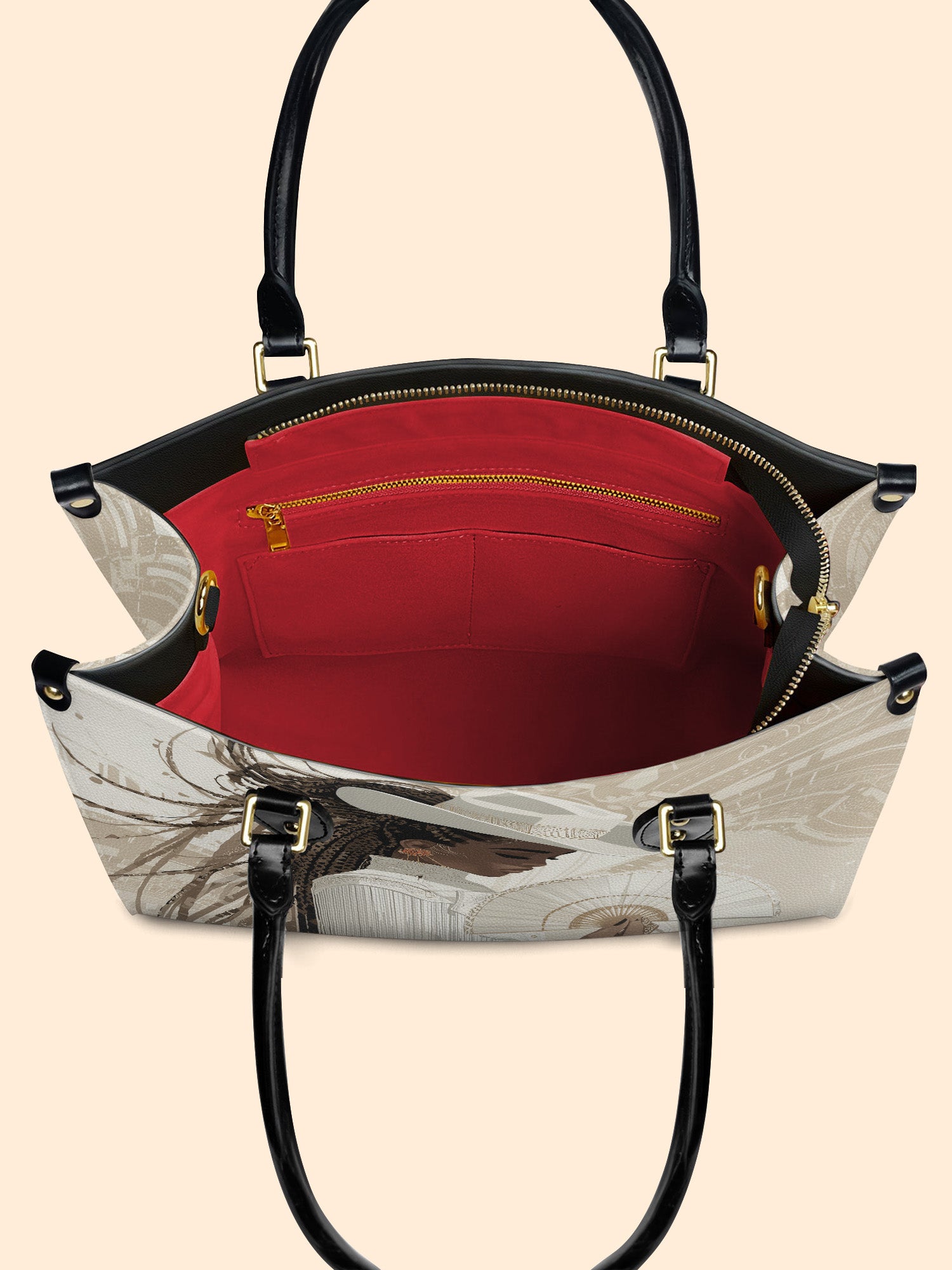 Buffalo Moon Premium Leather Handbag QR0TD485