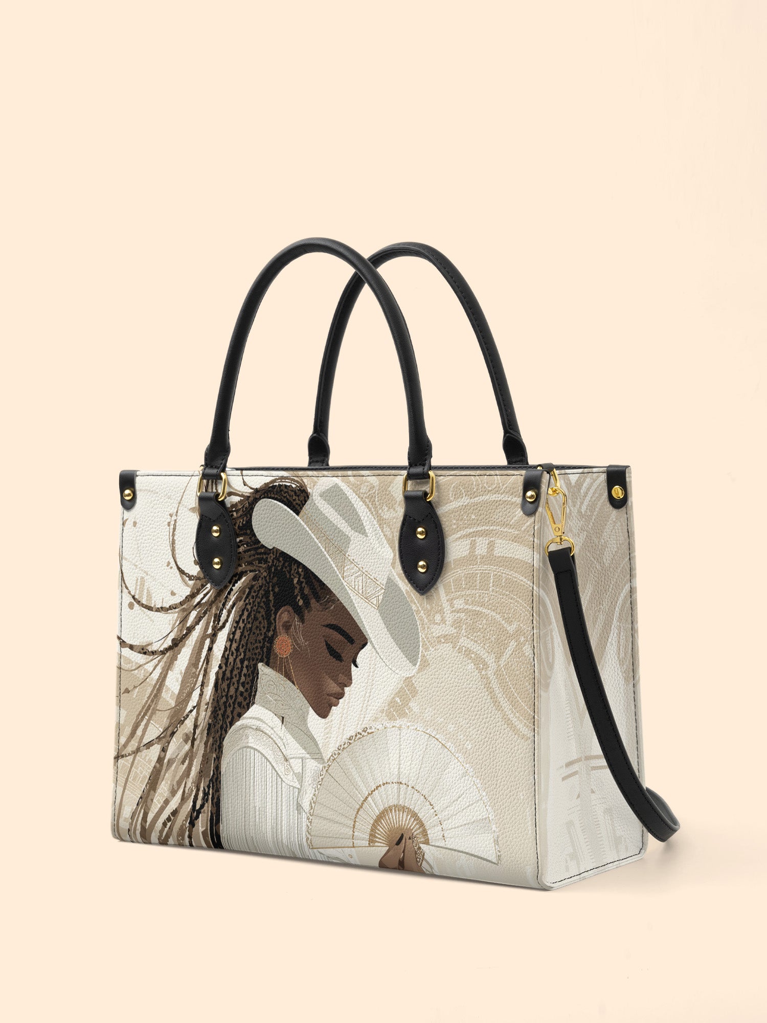 Buffalo Moon Premium Leather Handbag QR0TD485