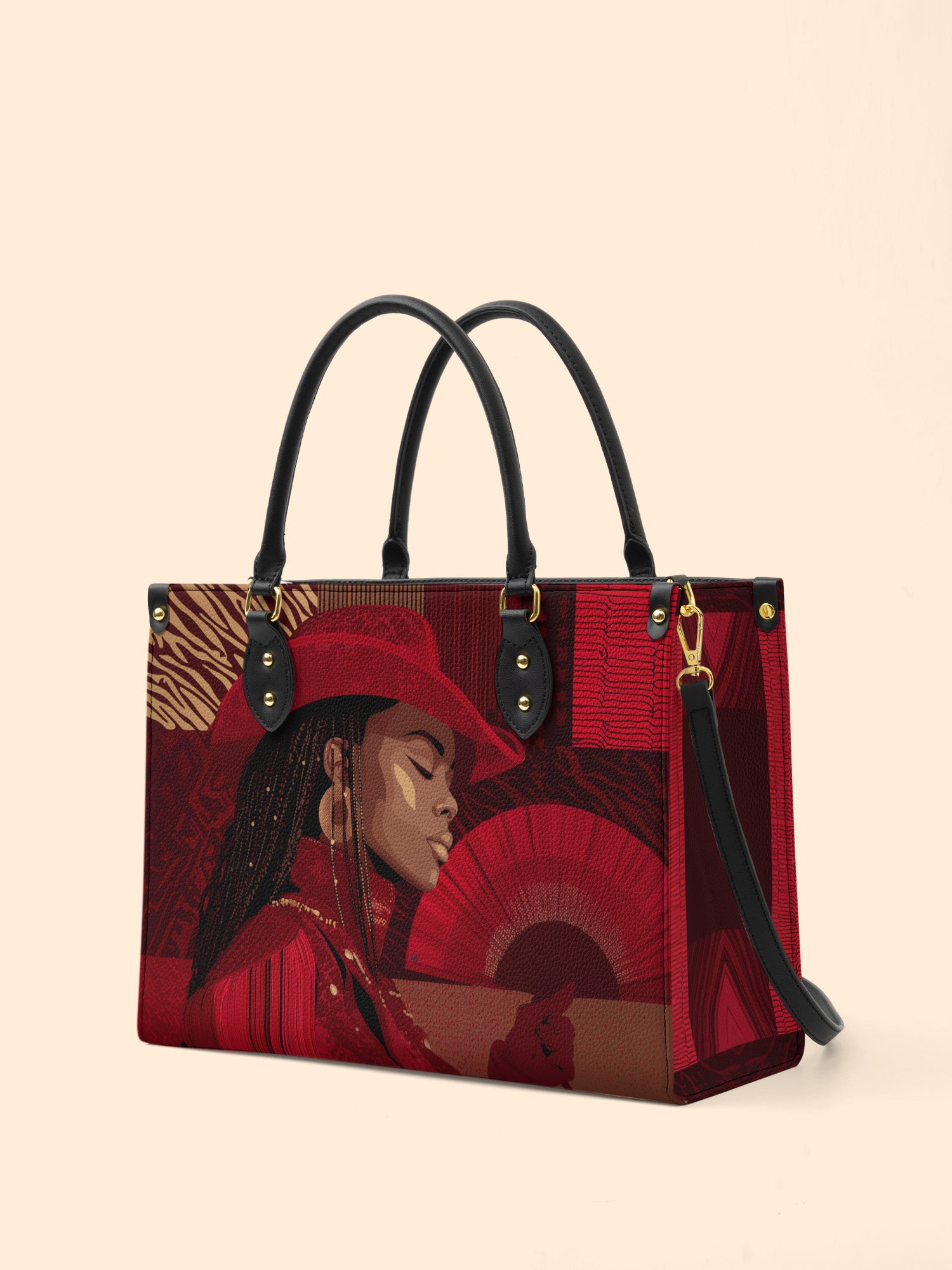 Dust Crowned Beauty Premium Leather Handbag QR0TD488