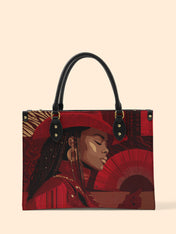 Dust Crowned Beauty Premium Leather Handbag QR0TD488