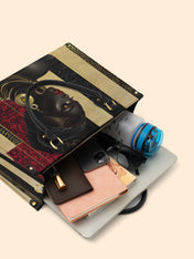 Gilded Silence Premium Leather Handbag QR0XD763