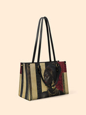 Gilded Silence Premium Leather Handbag QR0XD763