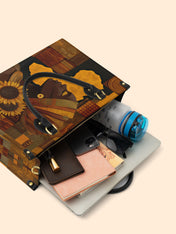 Golden Continent Premium Leather Handbag QR0XD767