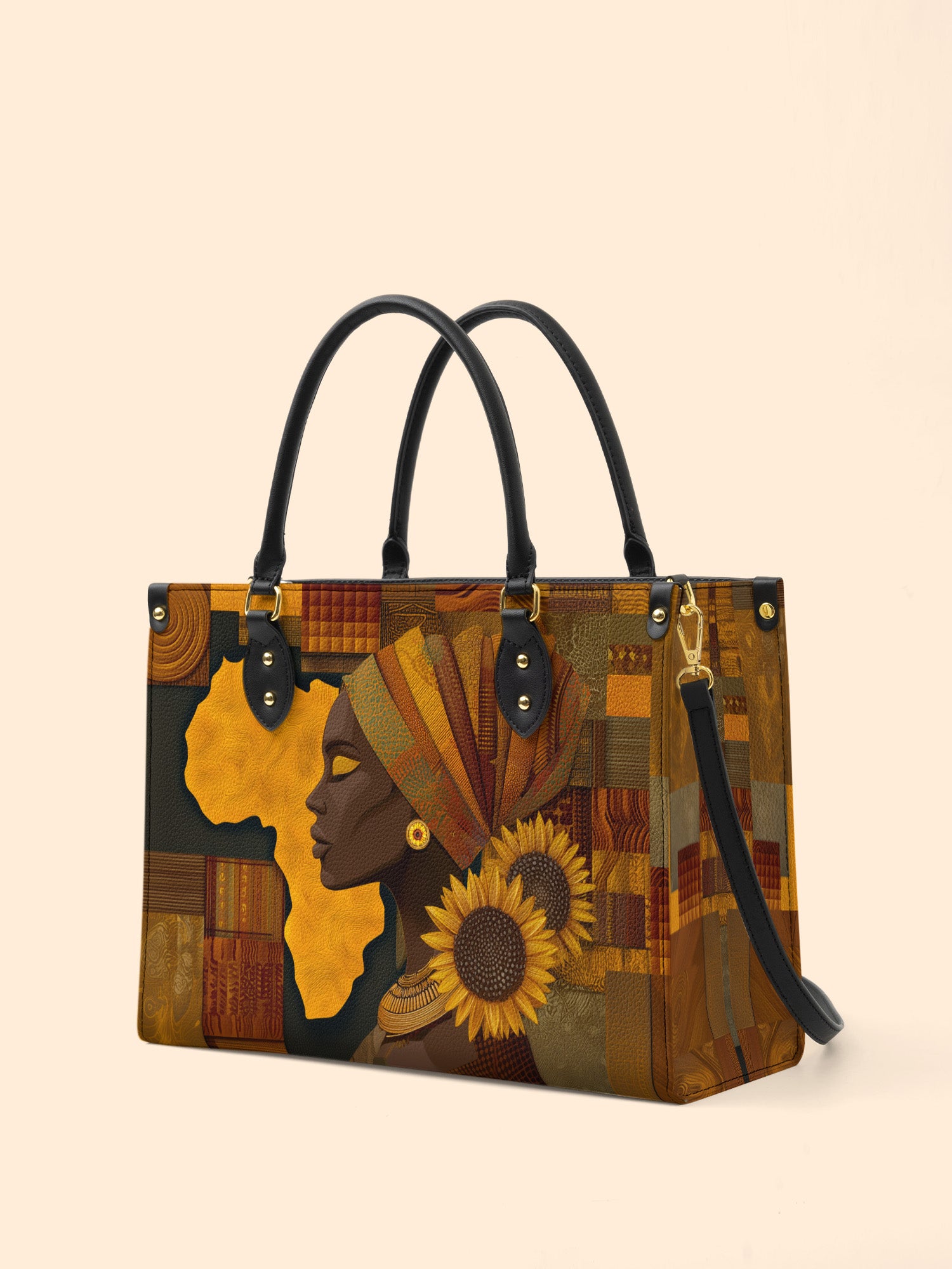 Golden Continent Premium Leather Handbag QR0XD767