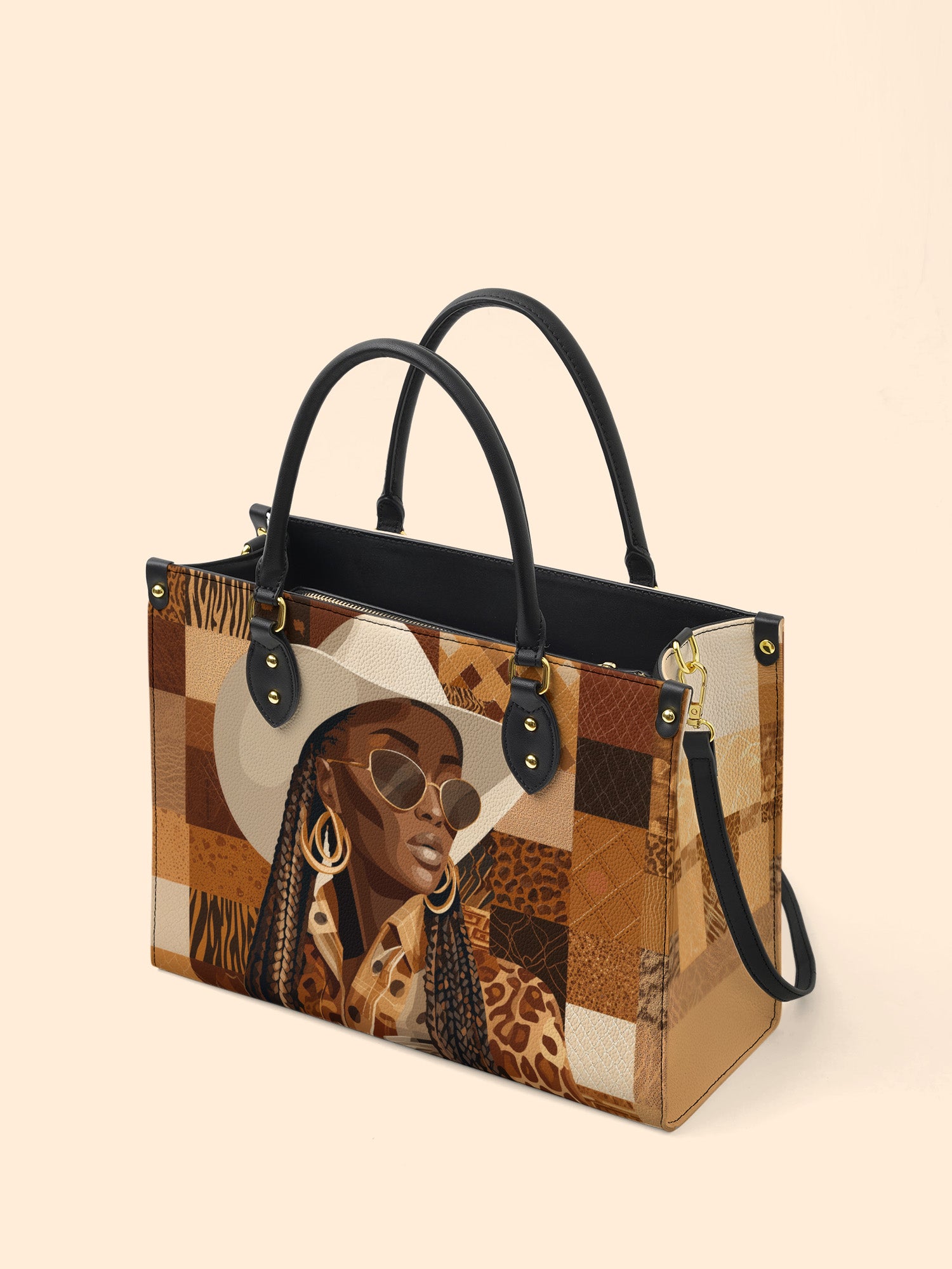 Saddle & Soul Premium Leather Handbag QR0TD491