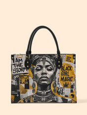 Golden Era Pulse Premium Leather Handbag QR0HH210