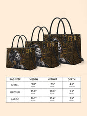 Golden Heritage Premium Leather Handbag QR0HH209