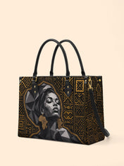 Golden Heritage Premium Leather Handbag QR0HH209
