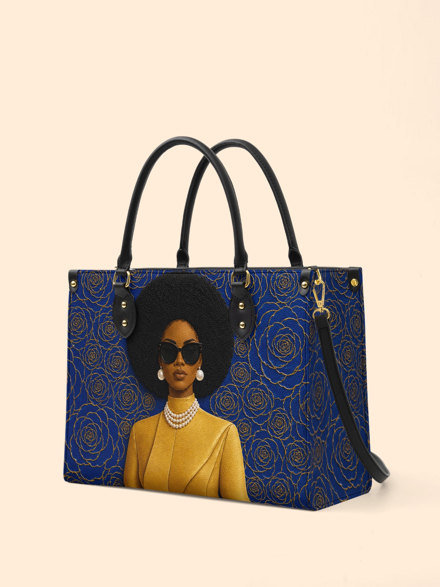 Legacy In Blue Premium Leather Handbag QR0TV284