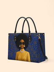 Legacy In Blue Premium Leather Handbag QR0TV284