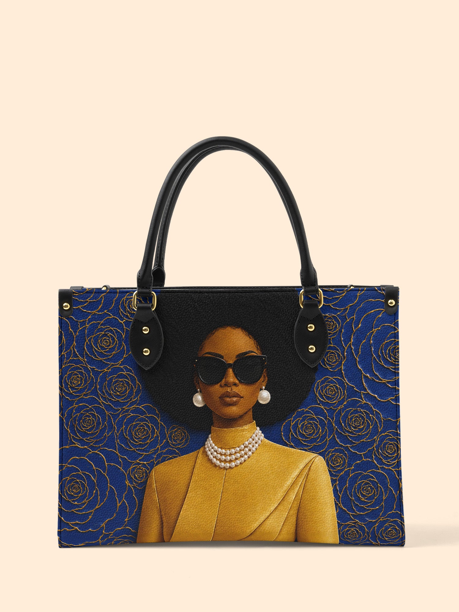 Legacy In Blue Premium Leather Handbag QR0TV284