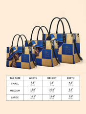 Sapphire Grace Premium Leather Handbag QR0HH217