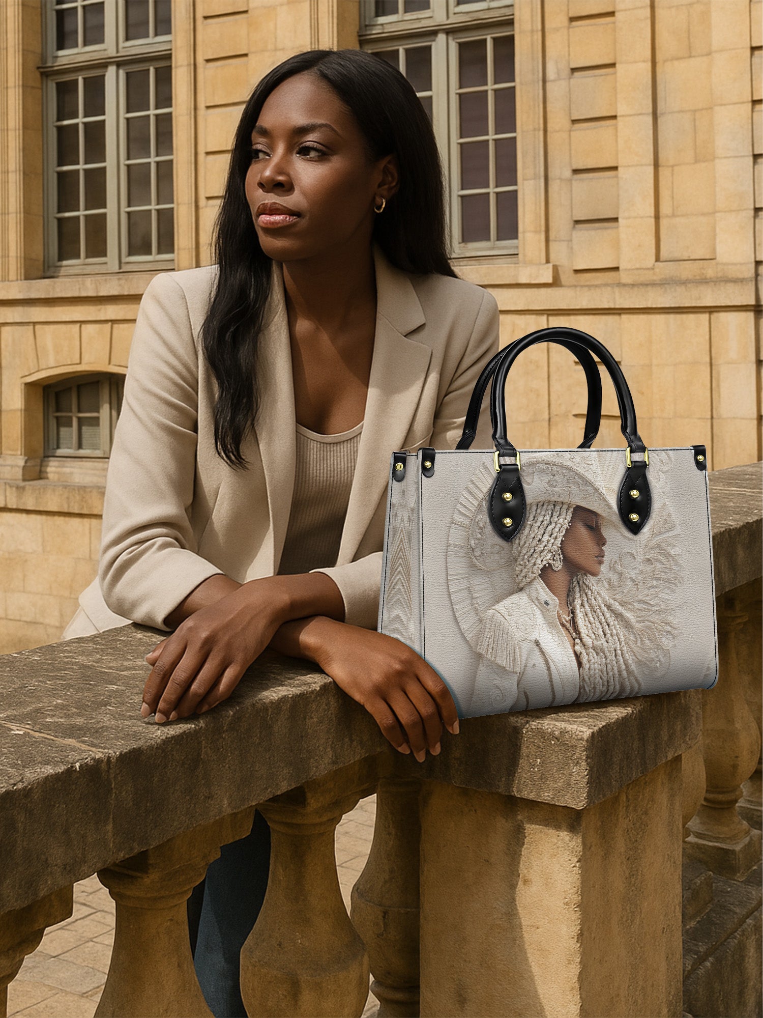 Wild Honey Premium Leather Handbag QR0TD447