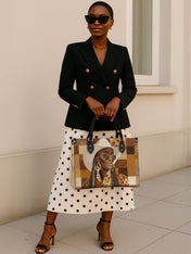 Saddle & Soul Premium Leather Handbag QR0TD491