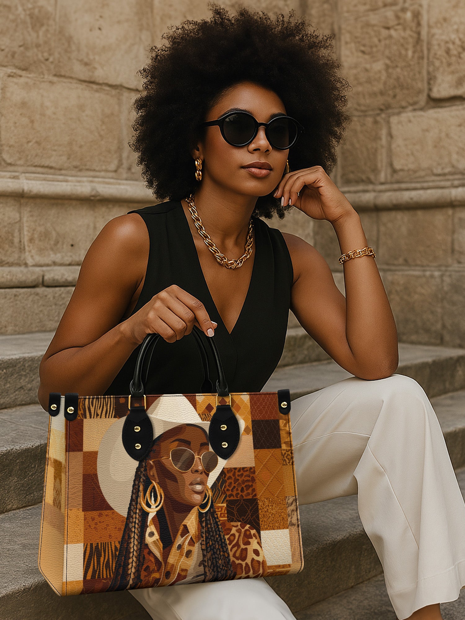 Saddle & Soul Premium Leather Handbag QR0TD491