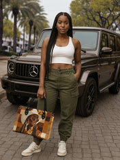 Saddle & Soul Premium Leather Handbag QR0TD491