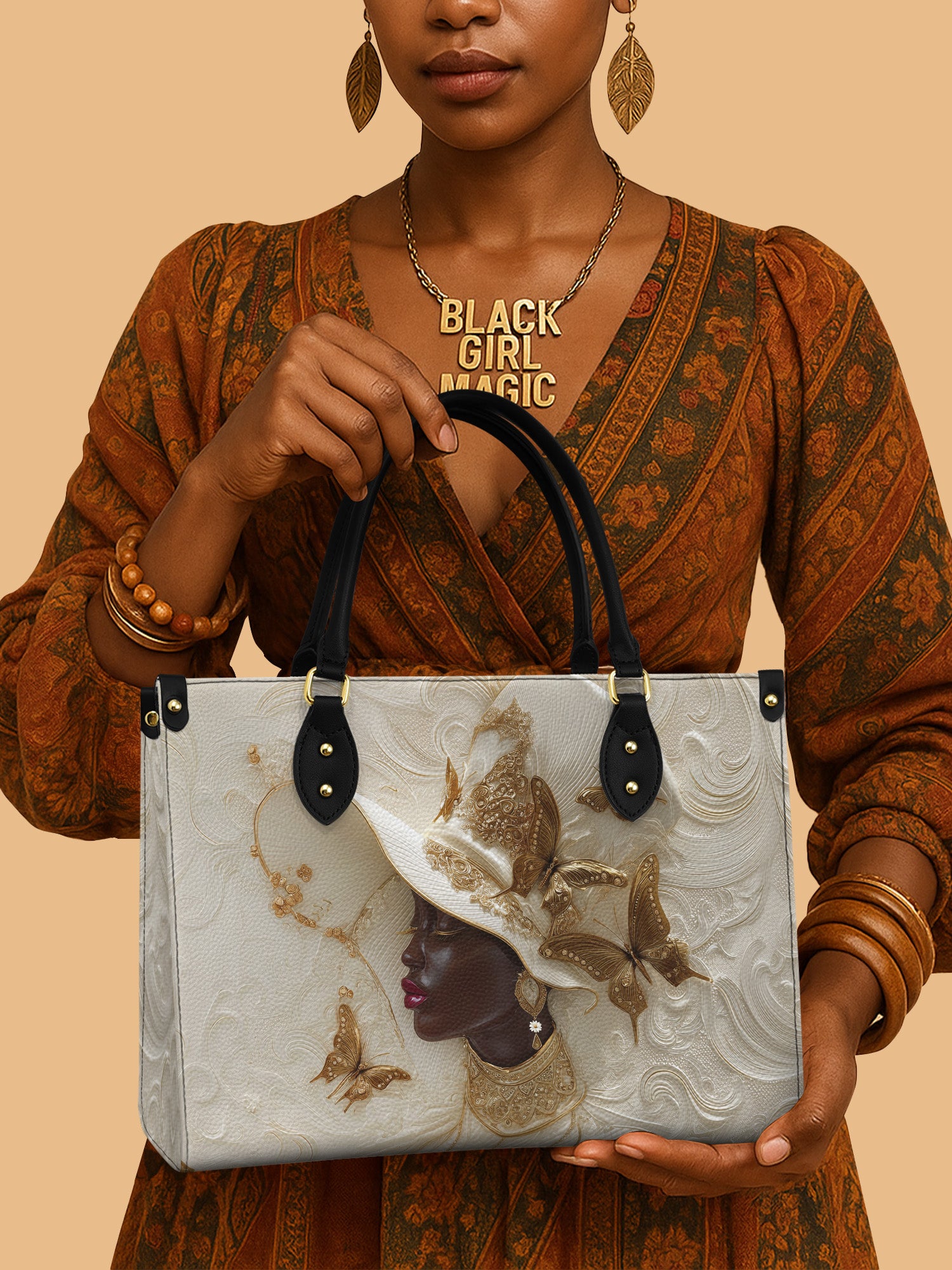 Glorious Grace Premium Leather Handbag QR0XD644