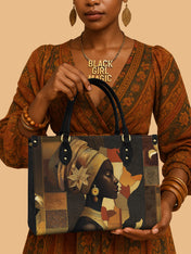 Scarlet Continent Premium Leather Handbag QR0XD766