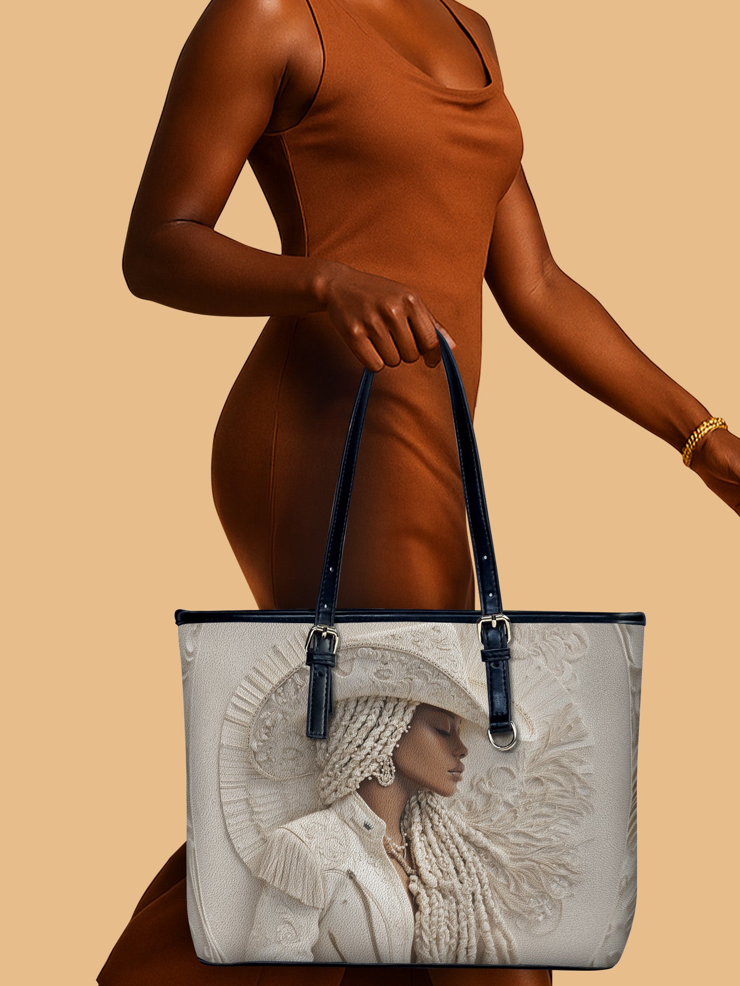 Wild Honey Leather Bucket Bag QR0TD446