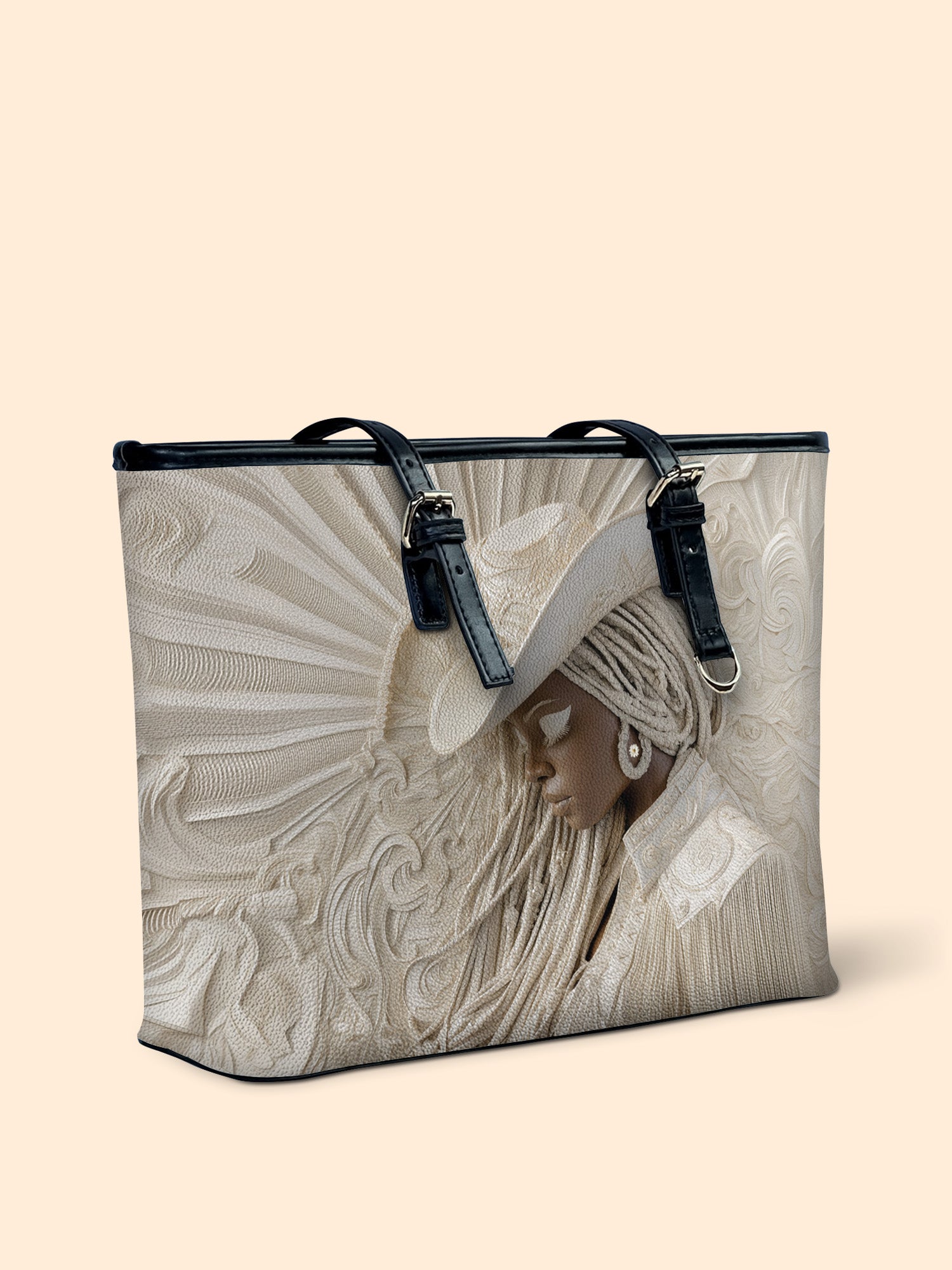 Saddle Queen Leather Bucket Bag QR0TD443