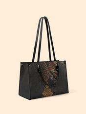 Golden Panthera Premium Leather Handbag QR0XD742